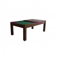 Multi Function MDF 5FT 2-in-1 Non-return ball Billiard Dinning table for Family Use Games Play Entertainment