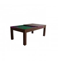 Multi Function MDF 5FT 2-in-1 Non-return ball Billiard Dinning table for Family Use Games Play Entertainment