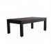 Multi Function MDF 5FT 2-in-1 Non-return ball Billiard Dinning table for Family Use Games Play Entertainment