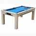 Multi Function MDF 5FT 2-in-1 Non-return ball Billiard Dinning table for Family Use Games Play Entertainment
