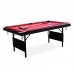 High Quality MDF Material 6FT Foldable Economic Pool Billiard table for Kids/ Family Games Entertainment