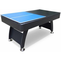 Multi Function MDF 7FT 3-in-1 Ping-pong & Dinning non-return ball Billiard table for Family Entertainment